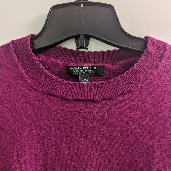 **PULLED** 🎉3/$50🎉 Banana Republic Merino Wool Sweater - Picture 4 of 6